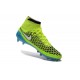 Crampons de Foot Nike Magista Obra FG ACC Homme Vert Bleu Blanc