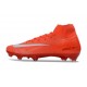 Nike Air Zoom Mercurial Superfly X Elite FG Rouge Blanc