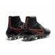 Crampons de Foot Nike Magista Obra FG ACC Homme Noir Rouge