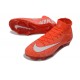 Nike Air Zoom Mercurial Superfly X Elite FG Rouge Blanc