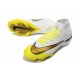 Nike Air Zoom Mercurial Superfly X Elite FG Blanc Jaune Or