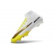 Nike Air Zoom Mercurial Superfly X Elite FG Blanc Jaune Or