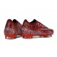 Chaussures Nike Mercurial Vapor XVI Elite FG Rouge Argent