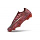 Chaussures Nike Mercurial Vapor XVI Elite FG Rouge Argent