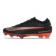 Chaussures Nike Mercurial Vapor XVI Elite FG Noir Rouge