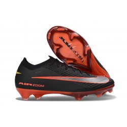 Chaussures Nike Mercurial Vapor XVI Elite FG Noir Rouge