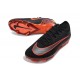 Chaussures Nike Mercurial Vapor XVI Elite FG Noir Rouge