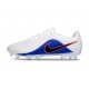 Nike Tiempo Maestro Elite FG Blanc Noir Bleu Rapide Rose Explosif