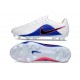 Nike Tiempo Maestro Elite FG Blanc Noir Bleu Rapide Rose Explosif