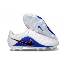 Nike Tiempo Maestro Elite FG Blanc Noir Bleu Rapide Rose Explosif