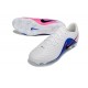 Nike Tiempo Maestro Elite FG Blanc Noir Bleu Rapide Rose Explosif