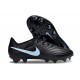 Crampons de Foot Nike Tiempo Maestro Elite FG Noir Bleu Glacé