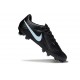 Crampons de Foot Nike Tiempo Maestro Elite FG Noir Bleu Glacé