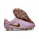 Crampons Nike Tiempo Maestro Elite LE FG Bronze Rouge Mét Or Rose Mét