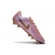 Crampons Nike Tiempo Maestro Elite LE FG Bronze Rouge Mét Or Rose Mét