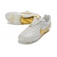 Crampons de Foot Nike Tiempo SE Elite FG Blanc Or