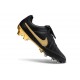 Crampons de Foot Nike Tiempo SE Elite FG Noir Or