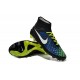 Crampons de Foot Nike Magista Obra FG ACC Homme Bleu Noir