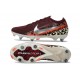 Nike Zoom Mercurial Vapor 16 Elite SG Pro United - Bordeaux Argent Métallisé Rouge Fossile