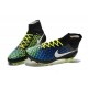 Crampons de Foot Nike Magista Obra FG ACC Homme Bleu Noir