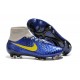 Chaussette Sport Nouvelle Nike Magista Obra FG Bleu Jaune