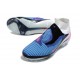 Chaussure Nike Phantom 6 High Elite FG Bleu Rapide Rose Explosif Blanc