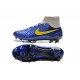 Chaussette Sport Nouvelle Nike Magista Obra FG Bleu Jaune