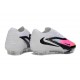 Chaussures Nike Phantom 6 L Elite FG Rose Blanc Noir