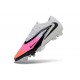 Chaussures Nike Phantom 6 L Elite FG Rose Blanc Noir