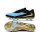 Chaussures Nike Phantom 6 L Elite FG Bleu Noir Or