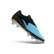 Chaussures Nike Phantom 6 L Elite FG Bleu Noir Or