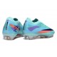 Chaussures Nike Phantom 6 L Elite FG Bleu