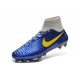 Chaussette Sport Nouvelle Nike Magista Obra FG Bleu Jaune