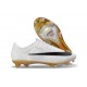 Chaussures Nike Mercurial Vapor XVII Elite FG Blanc Noir Or