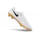 Chaussures Nike Mercurial Vapor XVII Elite FG Blanc Noir Or