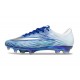 Chaussures Nike Mercurial Vapor XVII Elite FG Bleu Blanc Argent