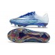 Chaussures Nike Mercurial Vapor XVII Elite FG Bleu Blanc Argent