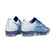 Chaussures Nike Mercurial Vapor XVII Elite FG Bleu Blanc Argent