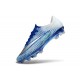 Chaussures Nike Mercurial Vapor XVII Elite FG Bleu Blanc Argent