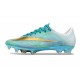 Chaussures Nike Mercurial Vapor XVII Elite FG Vert Or