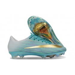 Chaussures Nike Mercurial Vapor XVII Elite FG Vert Or