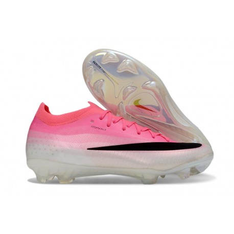 Chaussures Nike Mercurial Vapor XVII Elite FG Rose Noir