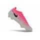Chaussures Nike Mercurial Vapor XVII Elite FG Rose Noir