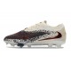 Chaussures Nike Phantom 6 L Elite FG Crème Bordeaux Rouge