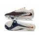 Chaussures Nike Phantom 6 L Elite FG Crème Bordeaux Rouge