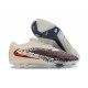 Chaussures Nike Phantom 6 L Elite FG Crème Bordeaux Rouge