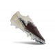 Chaussures Nike Phantom 6 L Elite FG Crème Bordeaux Rouge