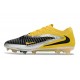 Chaussures Nike Phantom 6 L Elite FG Jaune Noir Argent