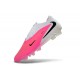 Chaussures Nike Phantom 6 L Elite FG Rose Blanc Noir