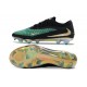 Chaussures Nike Phantom 6 L Elite FG Vert Noir Argent